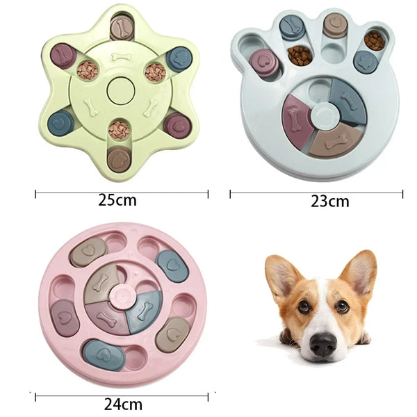 Smart Pet Puzzle Feeder Bowl